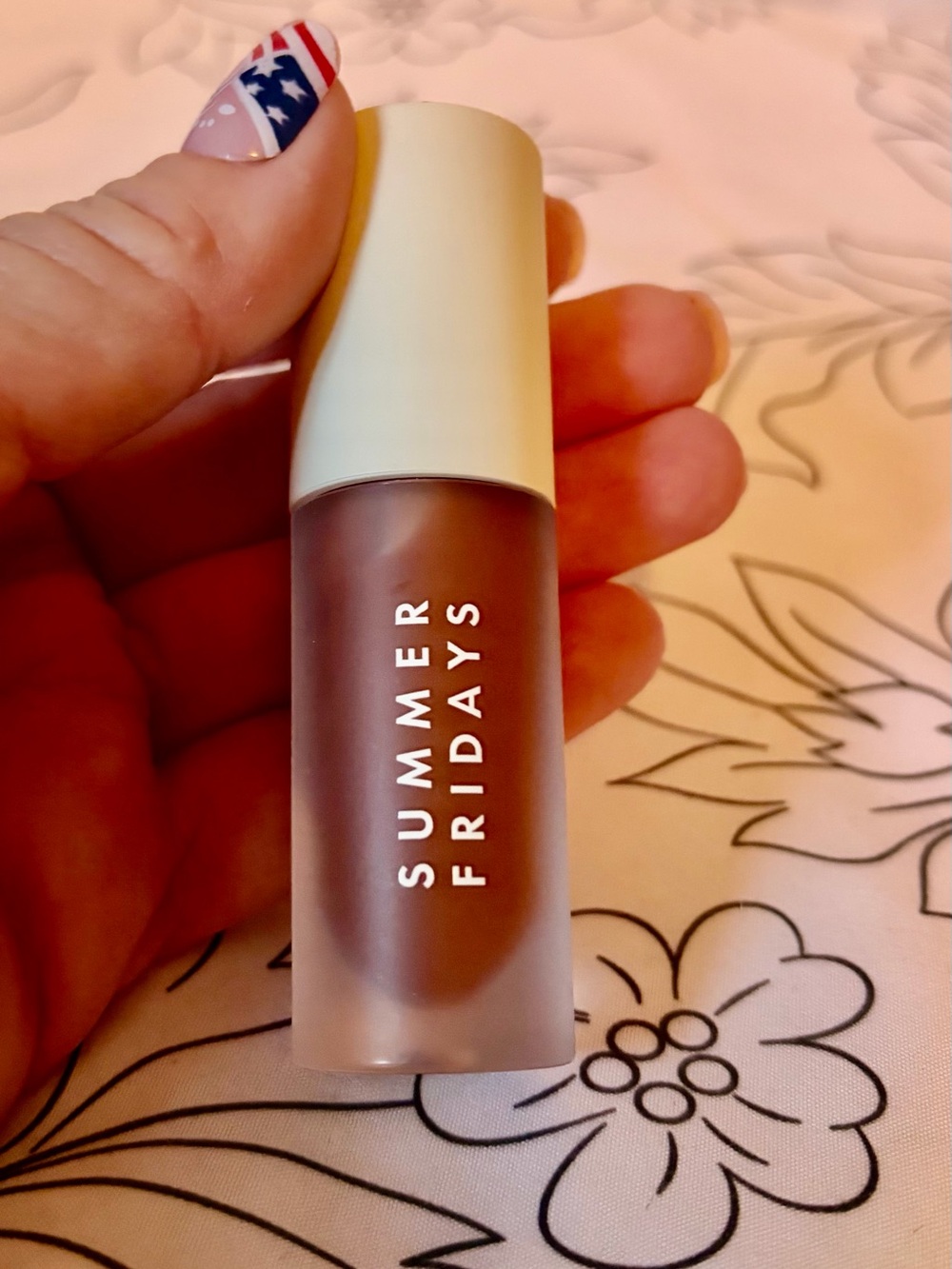 Summer Fridays Lip Tint in Muted Warm Beige